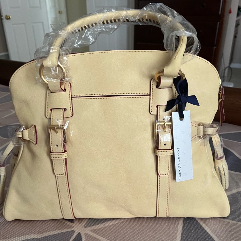 Dooney & Bourke Florentine Domed Buckle Satchel - Picture 2 of 11